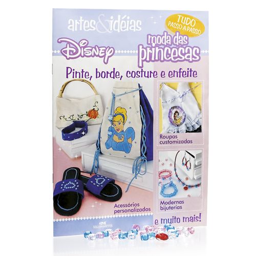 Livro Artes e Ideias Disney Moda das Princesas