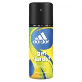 Desodorante Body Spray Aerossol Adidas Get Ready!,