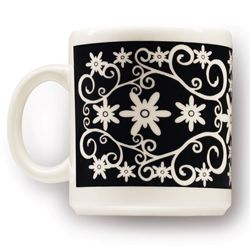 Caneca Floral Tribal