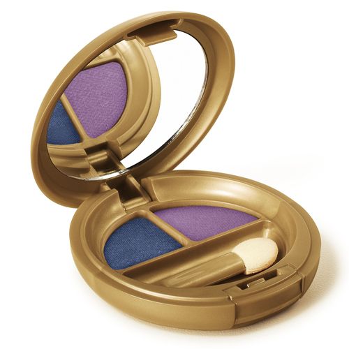 Duo de Sombras  Aviva Roxo e Azul Petróleo