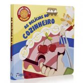 Livro Quebra-Cabeça Redondo As Delícias do Cozinheiro