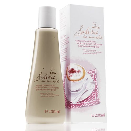 Loção de Banho  Sabores da Manhã Capuccino  200ml