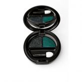 Duo de Sombras  Aviva Preto Brilho e Verde, 2,4g