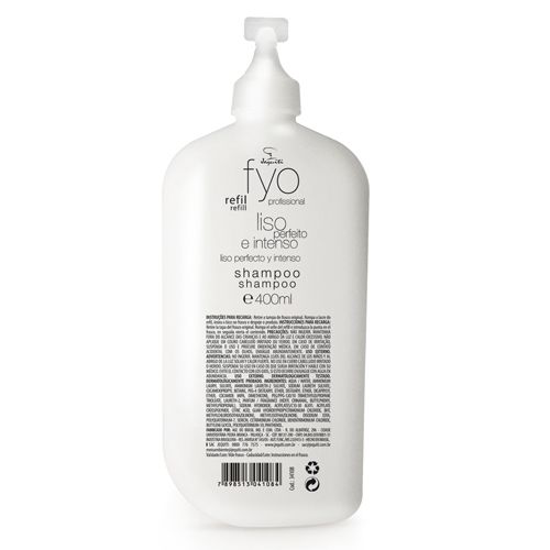 Refil Shampoo Liso Perfeito 400ml