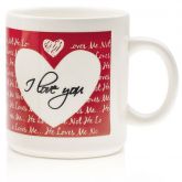 Caneca Love Vermelha