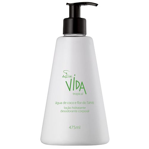 Loção Corporal Vida Água de Coco e Flor de Tahiti 475ml