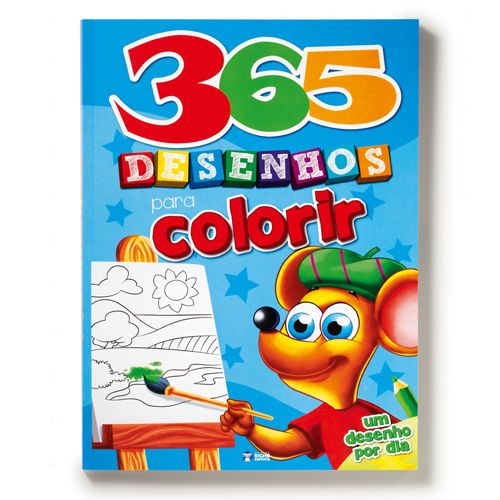 Livro 365 Desenhos para Colorir