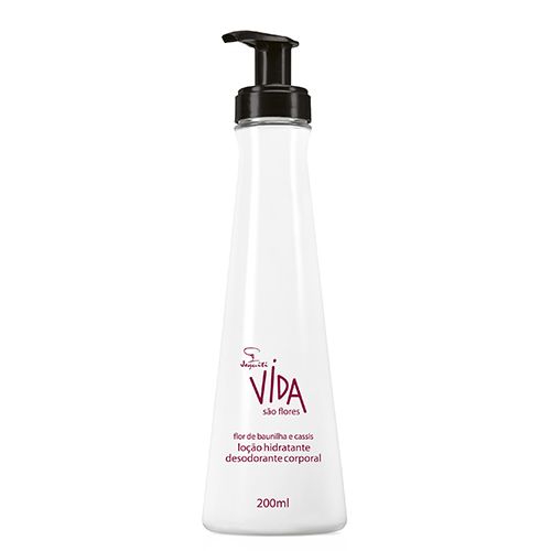 Loção  Corporal Vida Flor de Baunilha e Cassis 200ml