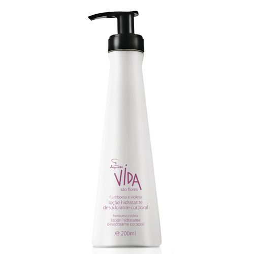 Loção  Corporal Vida Framboesa e Violeta 200ml